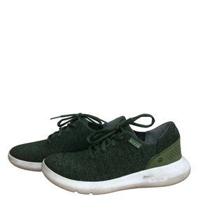 Kizik Madrid Eco Knit Womens Size 7 Olive Green Athletic Shoes